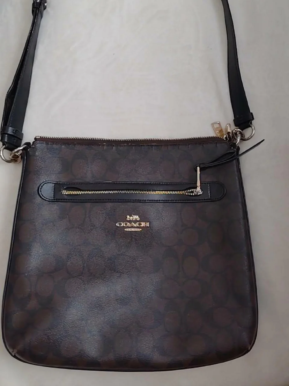 🔥 COACH Signature Mae File Crossbody Bag 🔥